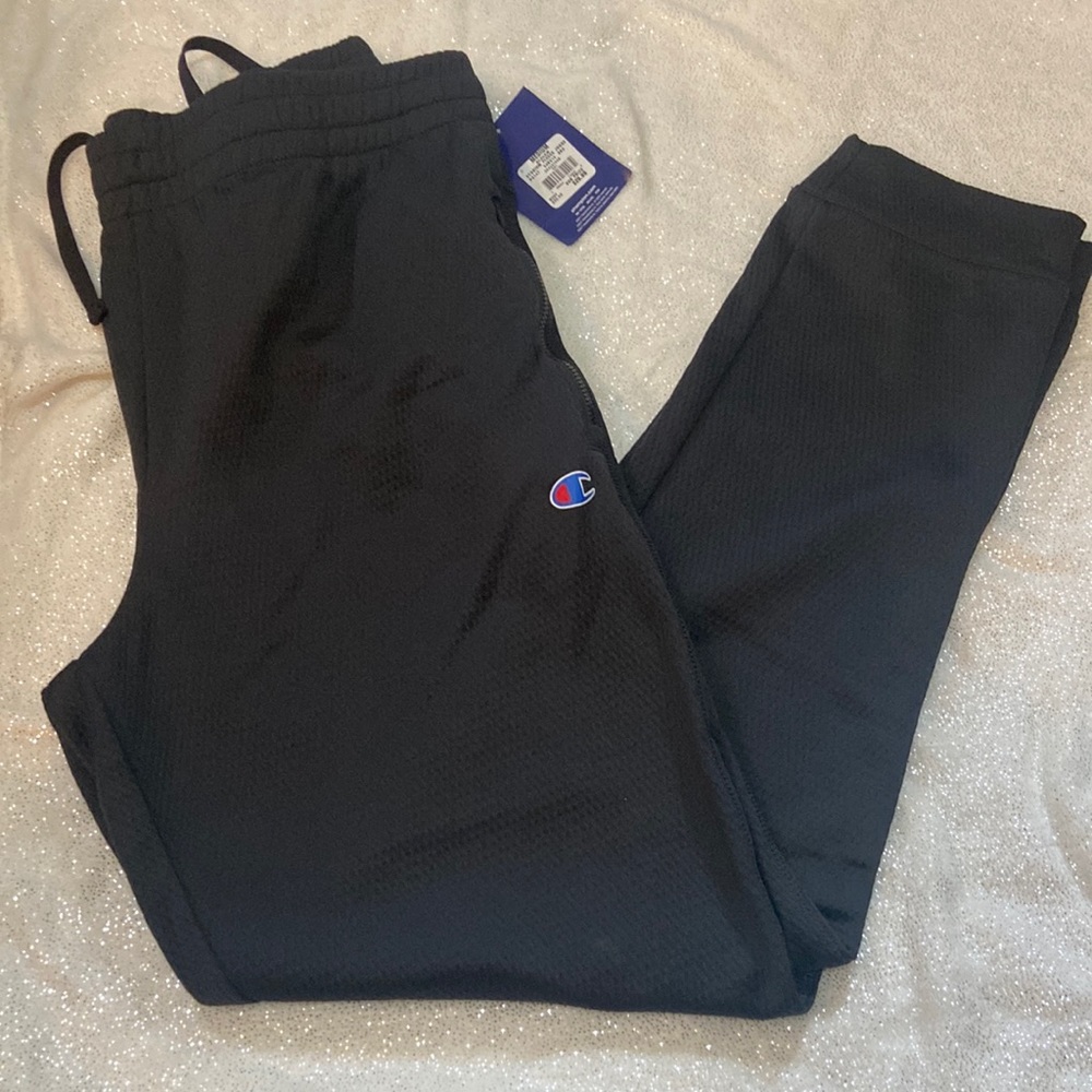 Brand new champion joggers black medium